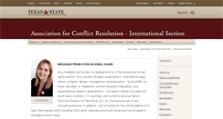 Desktop Screenshot of acrinternational.polisci.txstate.edu