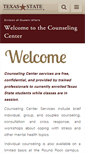 Mobile Screenshot of counseling.txstate.edu