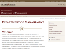 Tablet Screenshot of mgt.mccoy.txstate.edu