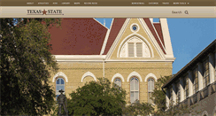 Desktop Screenshot of cj.txstate.edu